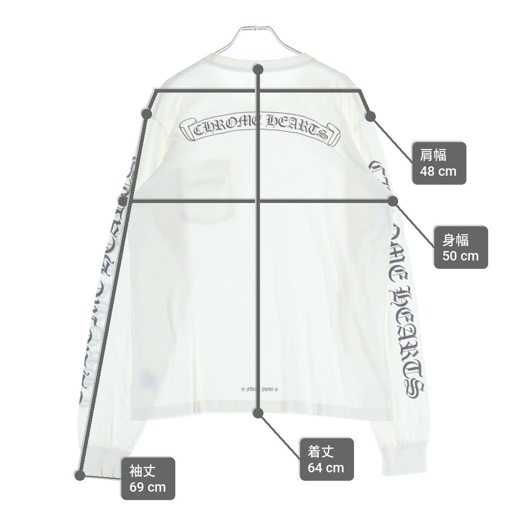 CHROME HEARTS (クロムハーツ) クロムハーツ CH SCROLL LABEL FUCKYOU