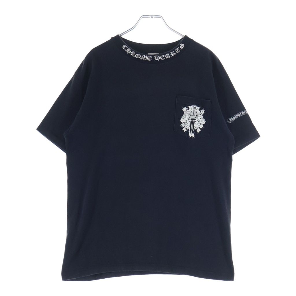 CHROME HEARTS (クロムハーツ) OLD VINE DAGGER LOGO S/S TEE オールド