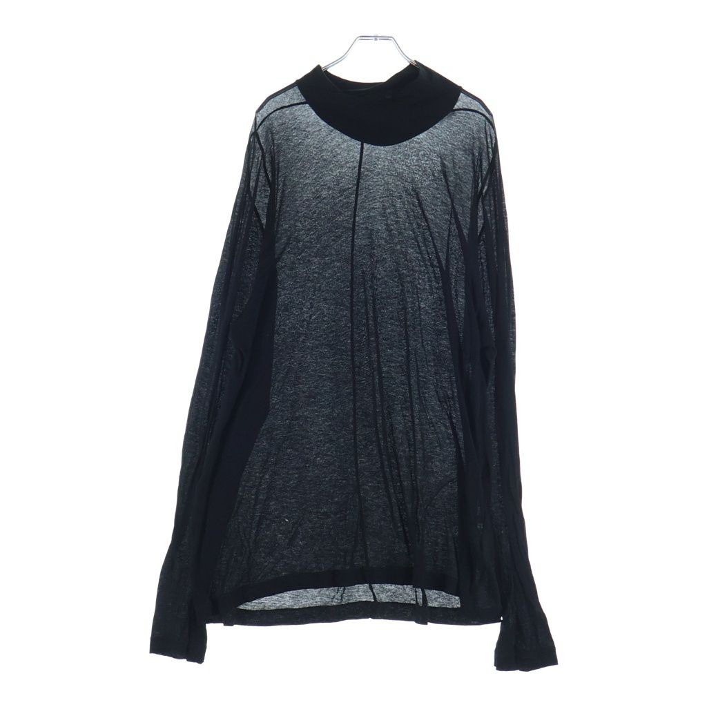 JULIUS (ユリウス) 23SS コットンシルク タートルネック長袖カットソー