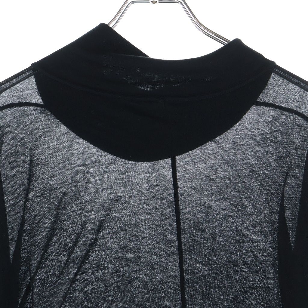 JULIUS (ユリウス) 23SS コットンシルク タートルネック長袖カットソー
