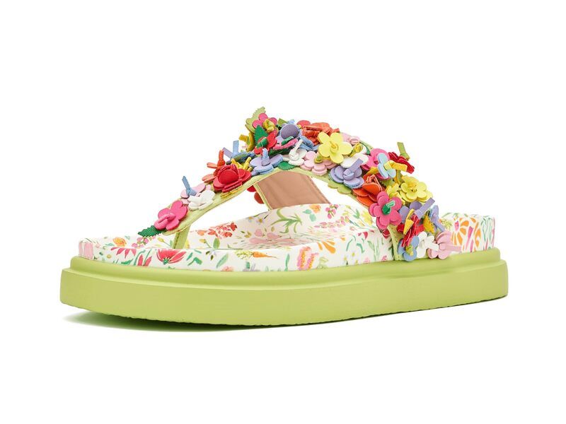 ブルーバイベトシージョンソン レディース シューズ サンダル Blue by Betsey Johnson Kammeronatural Floral Multi マルチカラー