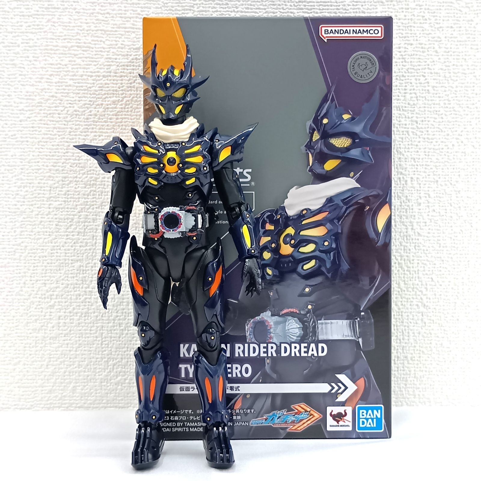 ● BANDAI SPIRITS フィギュア 開封済　S.H.Figuarts 仮面ライダードレッド零式 開封品