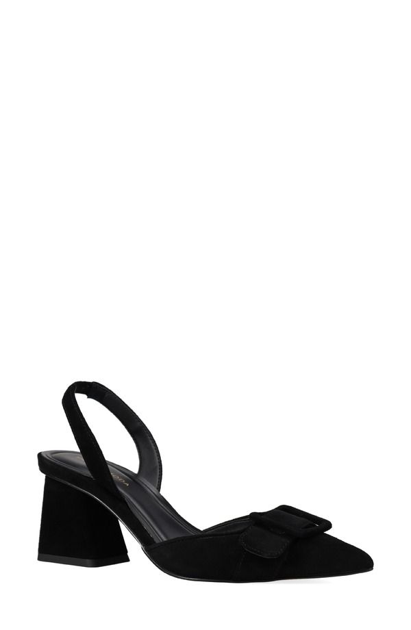 ペレモーダ レディース シューズ パンプス Pelle Moda Imia Slingback Pointed Toe Pump Black ブラック