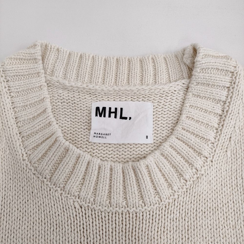 MHL. COARSE COTTON LINEN 595-4161500 定価22000円 サイズ2 リネン