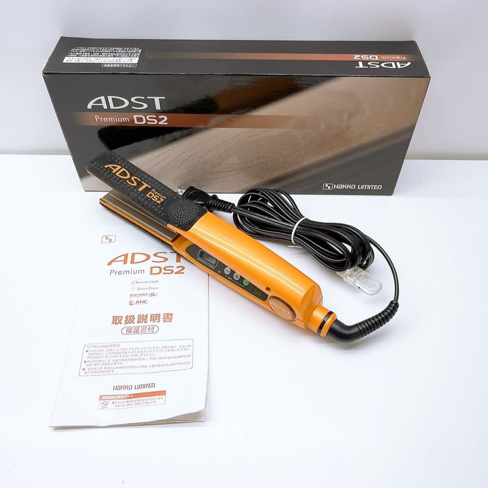 ほぼ未使用○付属品完備 アドスト プレミアム ストレート ADST DS2 ほぼ未使用＊付属品完備》 アドスト プレミアム ストレート アイロン