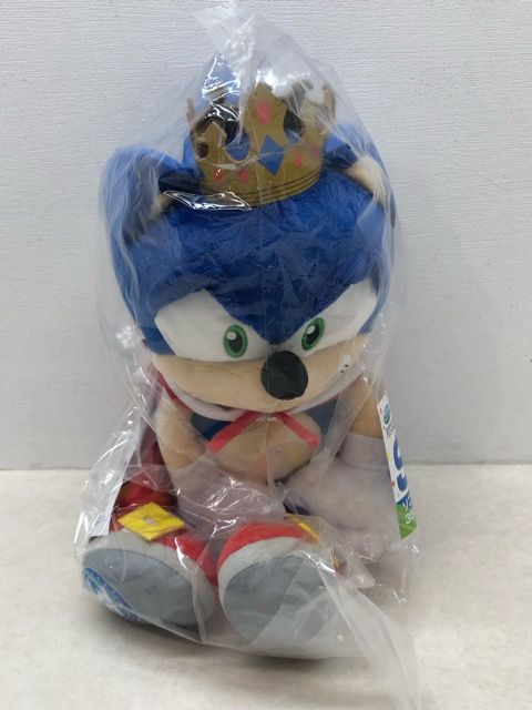 ソニック&ぷよぷよ 35周年 S賞 ソニック賞 35周年記念 ソニックぬいぐるみ 未開封☆SEGA セガラッキーくじ ソニック＆ぷよぷよ 35周年 S賞
