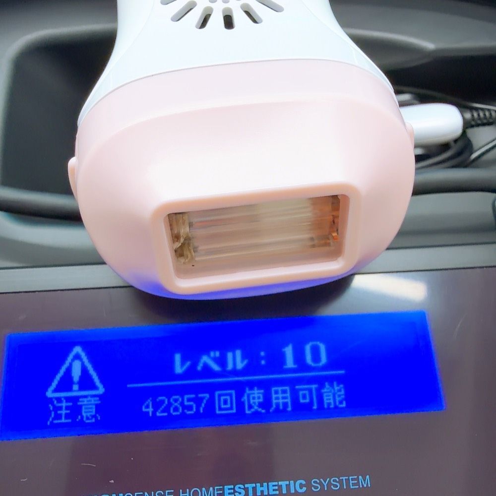 【美品】kenon 脱毛器　v7.1  眉毛脱毛付きアルコール消毒済み 美容家電 【美品✨】ケノンver7.1 眉毛脱毛器付✨
