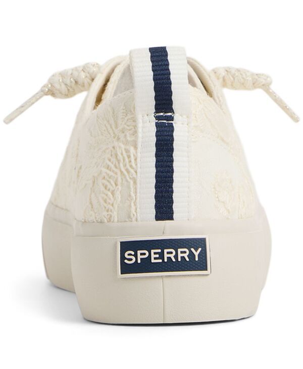スペリー レディース シューズ スニーカー レース Sperry Womens Cove LaceUp Sneakers Cream クリーム｜詳細画像