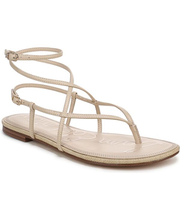 サムエデルマン レディース シューズ サンダル Sam Edelman Womens Clarra Strappy Flat Sandals Light Sand Leather サンド