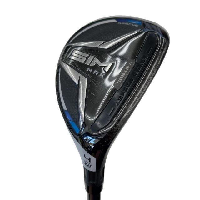 【中古】 テーラーメイド SIM MAX U4 ユーティリティ UT TENSEI BLUE TM60(UT) (フレックスR) メンズ 男性用 右利き 右用 Cランク ゴルフクラブ