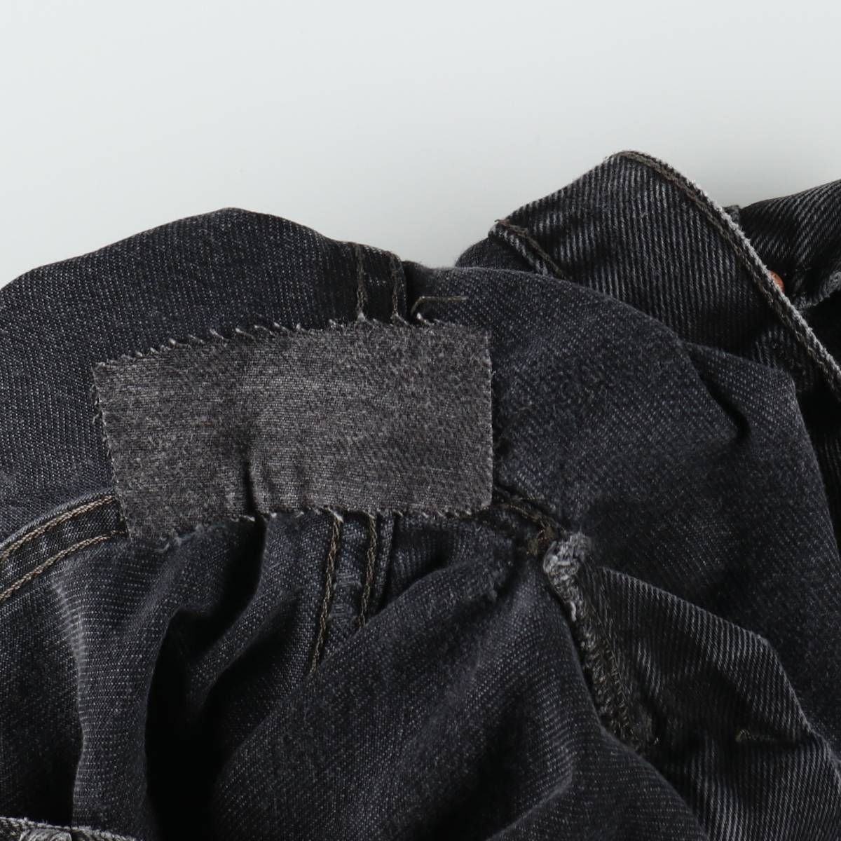 古着 リーバイス Levi's 550 ブラックデニム テーパードデニムパンツ