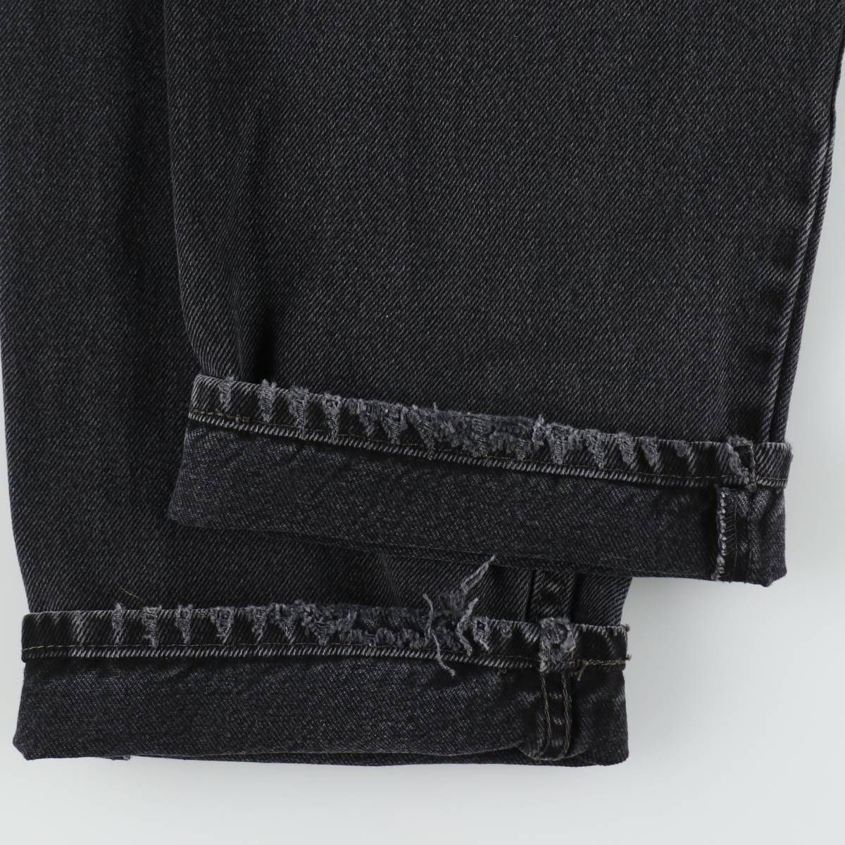 古着 リーバイス Levi's 550 ブラックデニム テーパードデニムパンツ