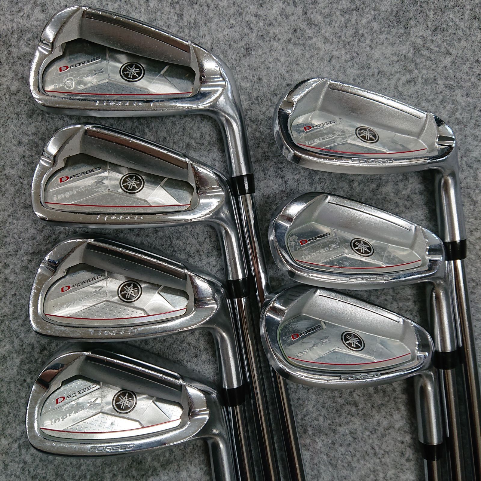 ヤマハ inpresX D FORGED #6-PW、AW、SW 計7本 アイアンセット N.S.PRO