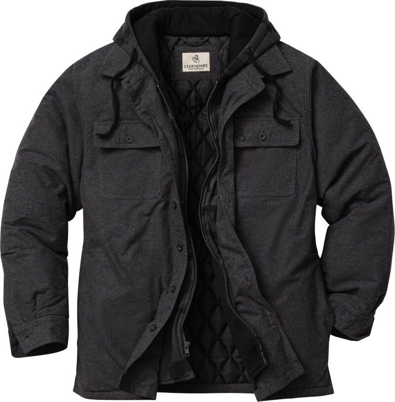 レジェンダリーホワイトテイルズ レディース アウター ジャケット・ブルゾン シャツ Mens Legendary Whitetails Maplewood Hooded Flannel Shirt J