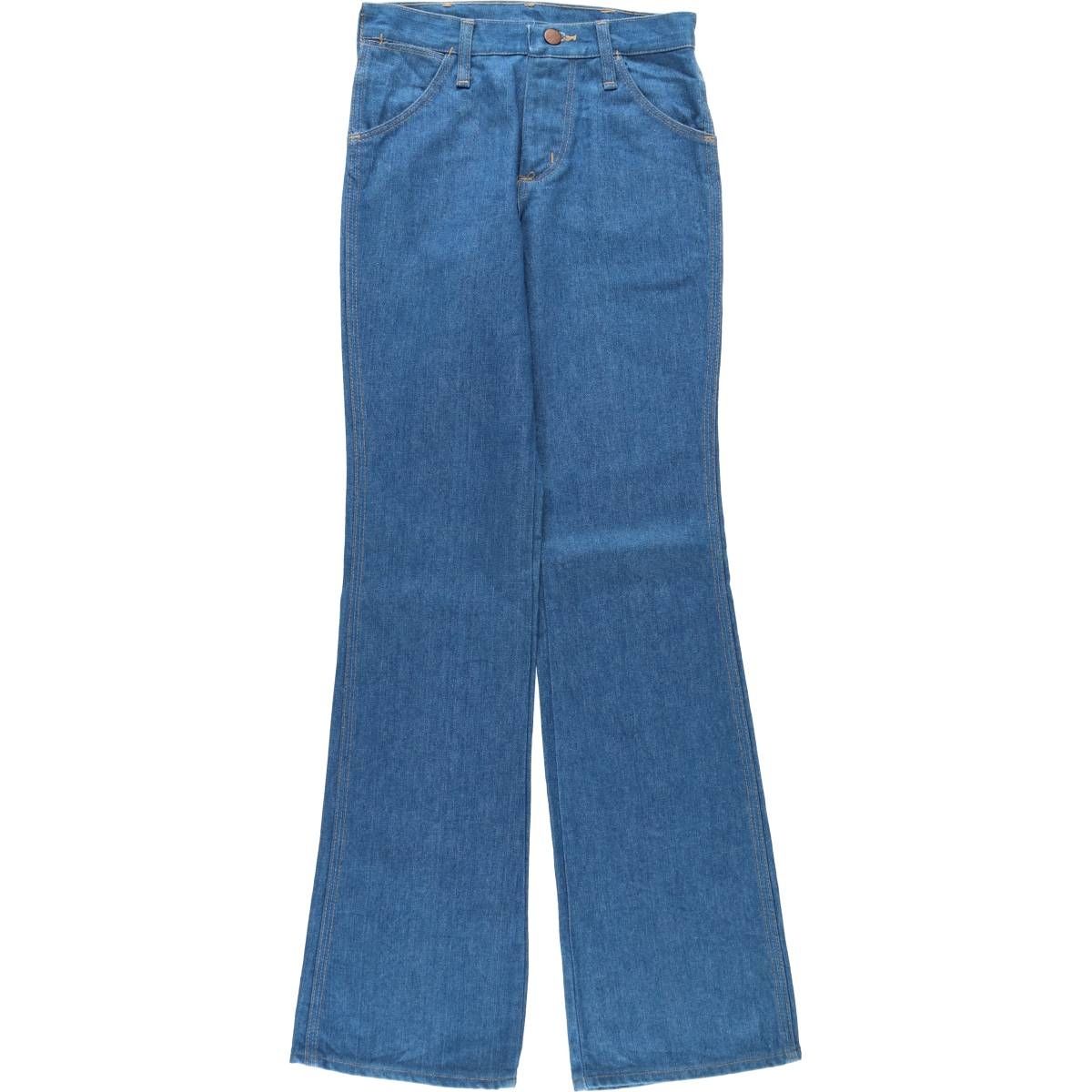 古着 70年代 ラングラー Wrangler NO-FAULT DENIMS ブーツカットデニムパンツ USA製 レディースM(w26)相当 ヴィンテージ/eaa655618