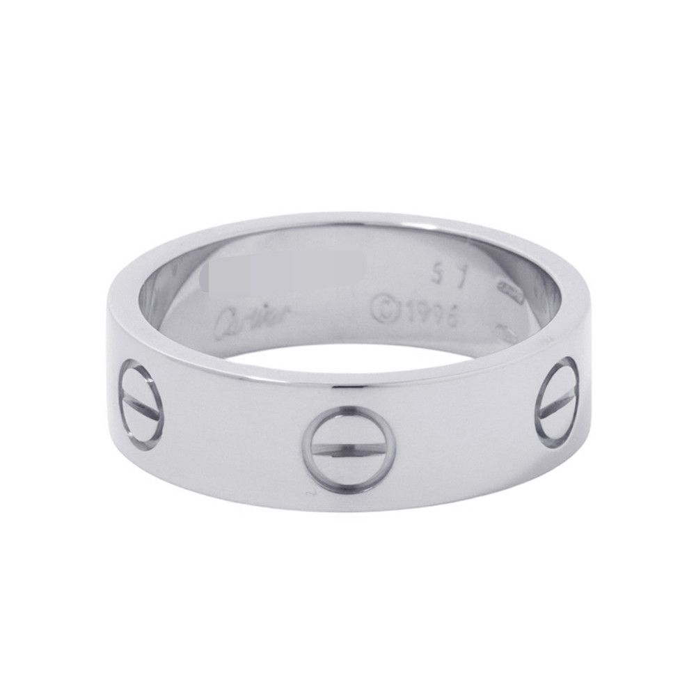 カルティエ リング LOVE リング クラシックモデル K18WGホワイトゴールド サイズ57 Cartier 指輪 ラブリング カルティエ リング LOVE リング クラシックモデル K18WGホワイト