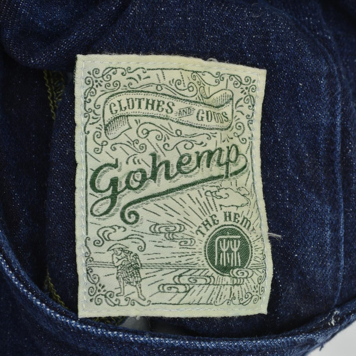 Gohemp】レイブ別注 GHP1188RVO HARVESTER PANTS 改 クライミング 