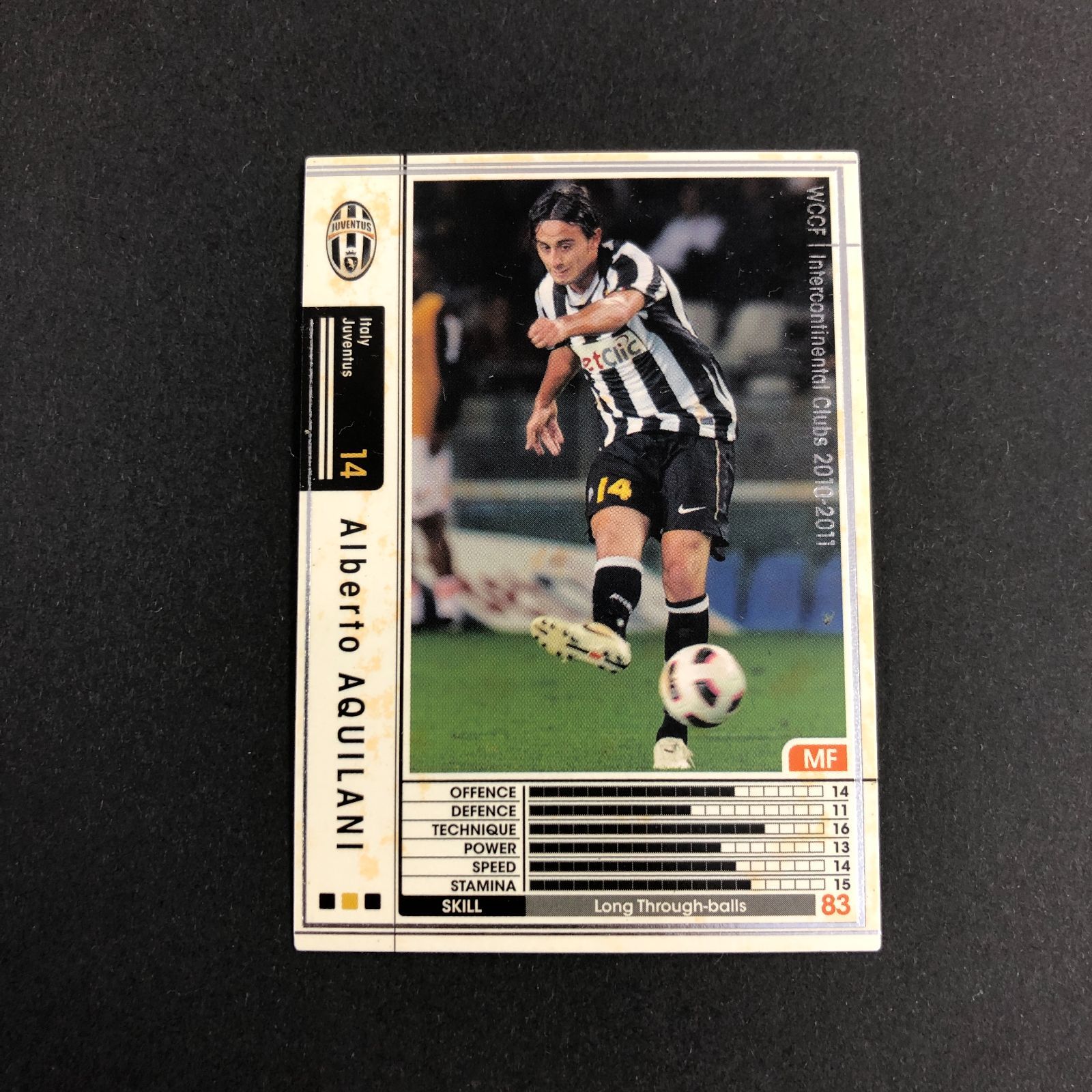 6134097 アルベルト・アクィラーニ WCCF トレカ サッカーカードゲーム