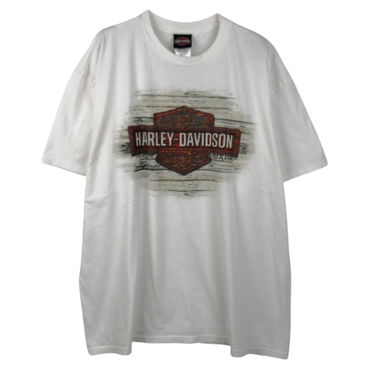 古着 ハーレーダビッドソン Harley-Davidson 星条旗柄 モーターサイクル バイクTシャツ メンズXL相当/eaa656304