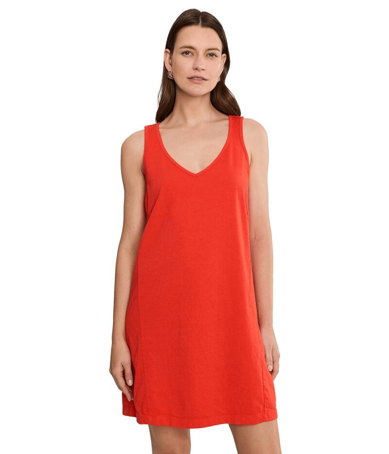 マイケルスターズ レディース トップス ワンピース ミニ Michael Stars Camilla Mini Scoop Neck Tank Dressamba