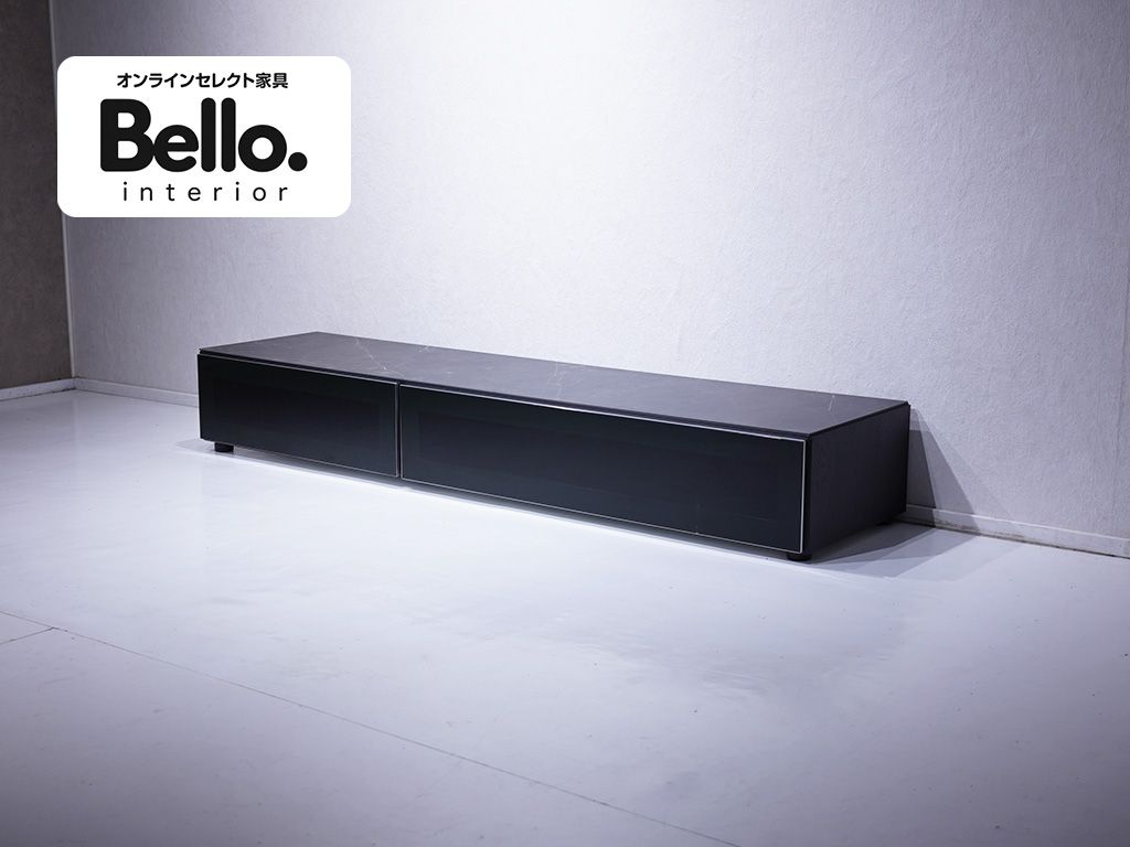 BoConcept Lugano / 北欧 デンマーク Morten Georgsen 名作 ボーコンセプト ルガーノ テレビボード セラミックトップ デザイナーズ家具