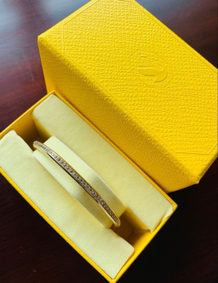 ほぼ新品スワロフスキーSwarovski Dextera Octagonバングル