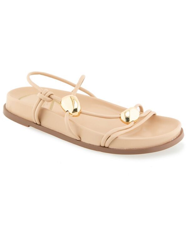 ケネスコール レディース シューズ サンダル Kenneth Cole New York Womens Vera Round Toe Flat Sandals Beige Smooth ベージュ