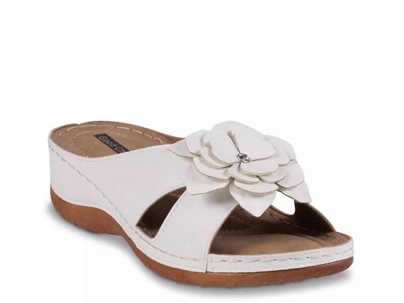グッドチョイス レディース シューズ サンダル Good ChoiceJoy Wedge Sandal White ホワイト