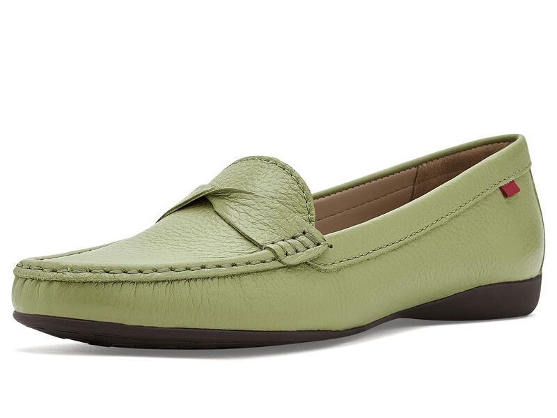マークジョセフニューヨーク レディース シューズ スリッポン・ローファー Marc Joseph New York Beverley Road Loafers Lime Tumbled ライム