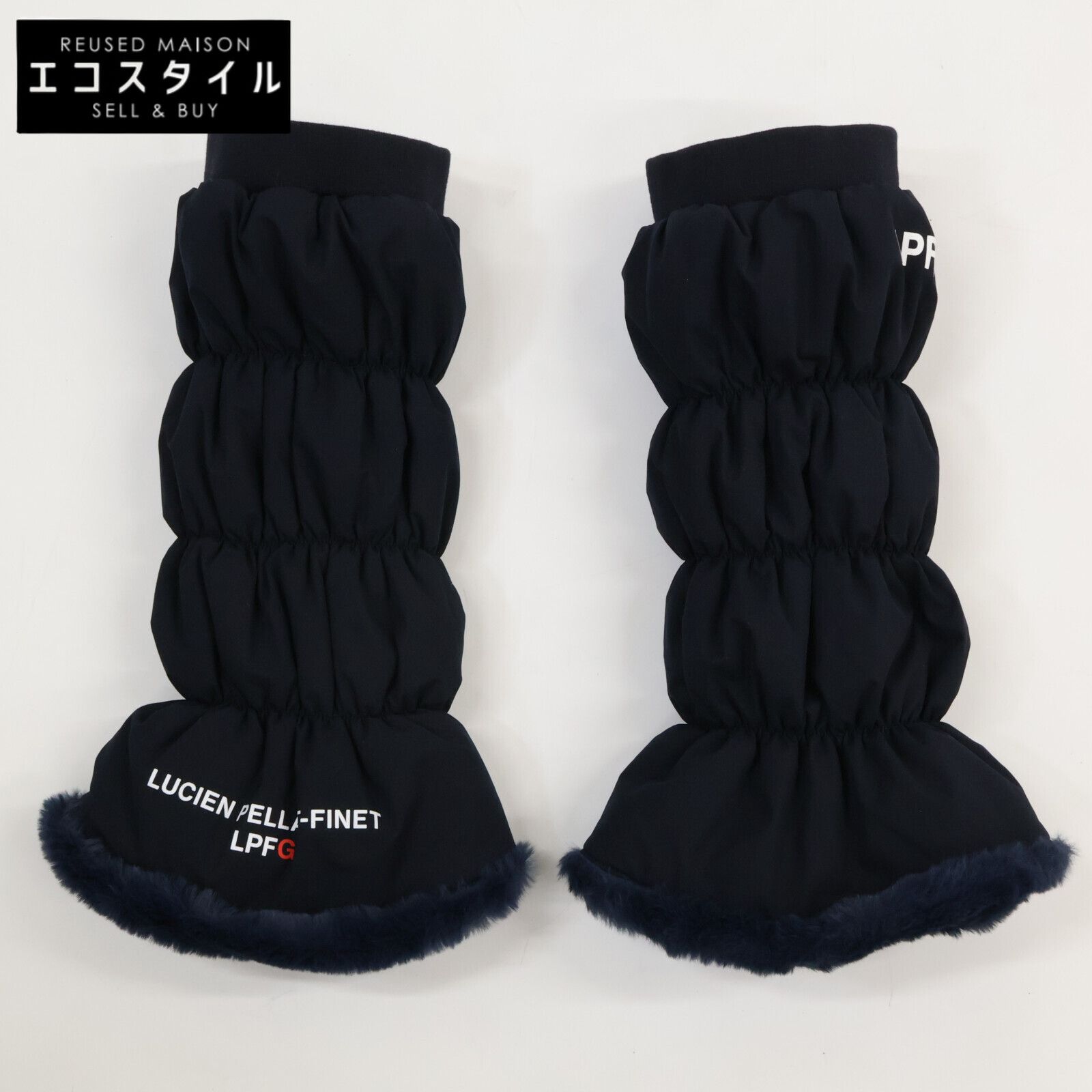 lucien pellat-finet　ルシアンペラフィネ　【美品】LPFGAC-034 ゴルフ用 レッグウォーマー/