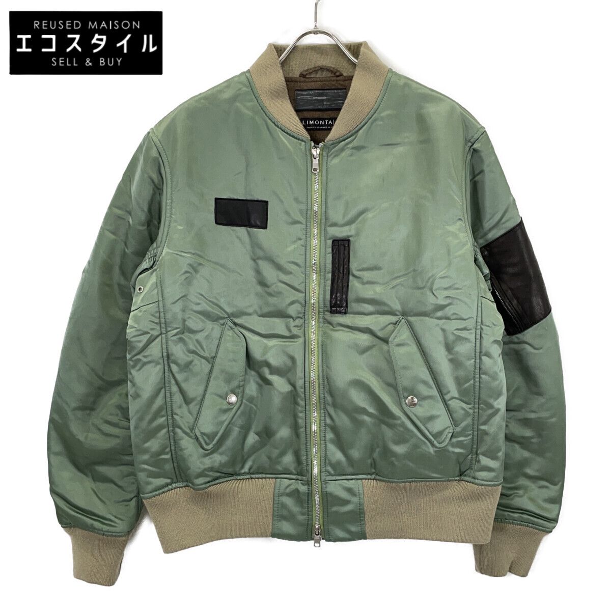 ACANTHUS　アカンサス　JK2202 セージグリーン リモンタ MA-1ジャケット　L
