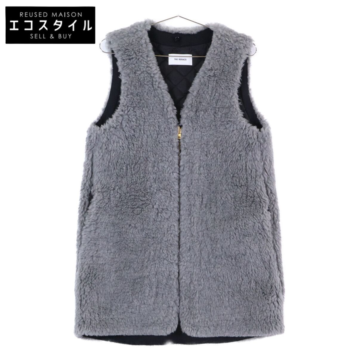 THE RERACS　ザ・リラクス　23AW-RECT-134L-UASP-J グレー ボア ベスト　F