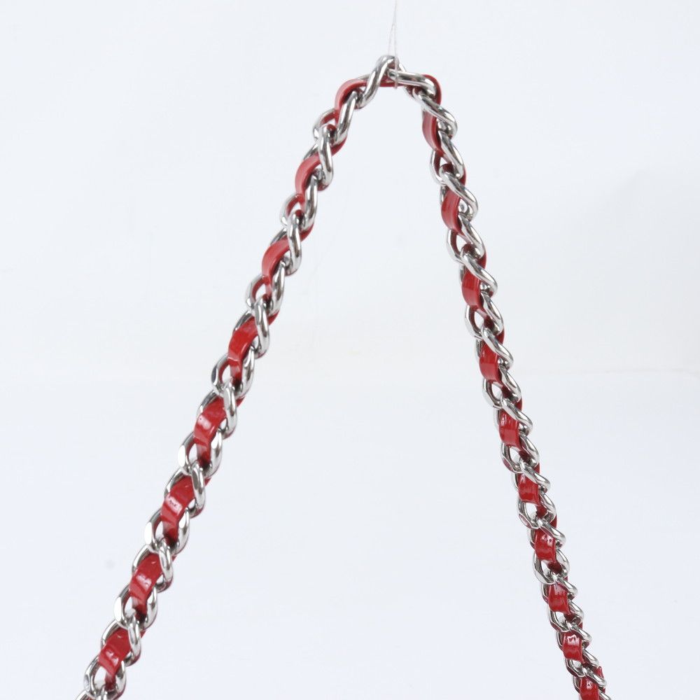 美品 アンテプリマ ワイヤーバッグ 編み込み 2WAY チェーン ショルダー