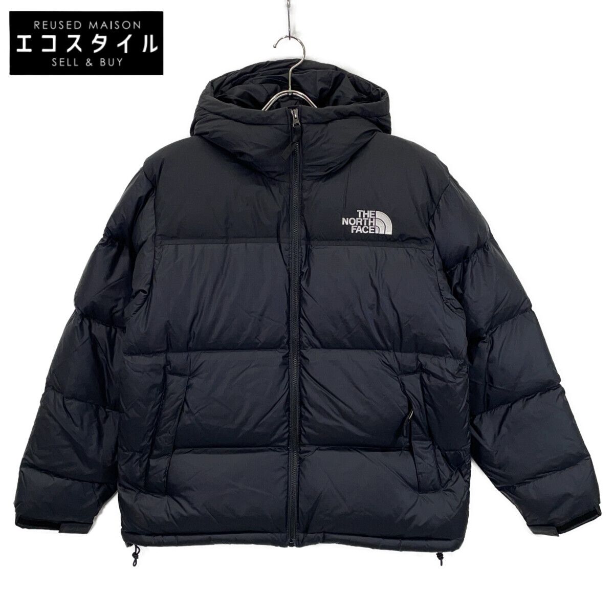 THE NORTH FACE　ノースフェイス　ブラック ND92559 ヌプシフーディ ダウンジャケット