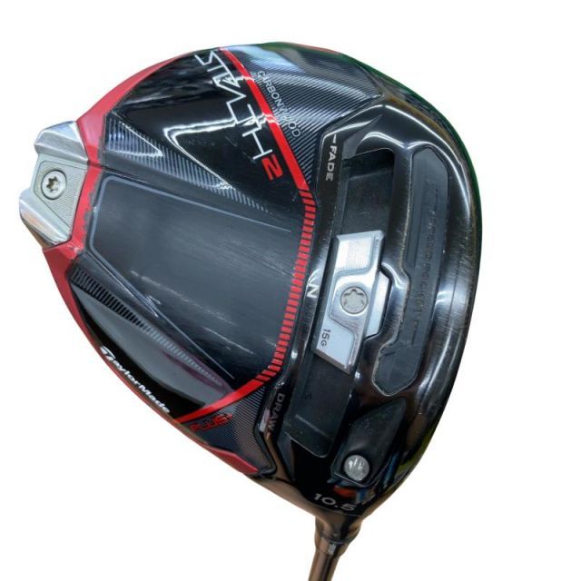 【中古】 テーラーメイド STEALTH2 10.5° ドライバー DR 純正特注シャフト (フレックスS) メンズ 男性用 右利き 右用 Cランク ゴルフクラブ
