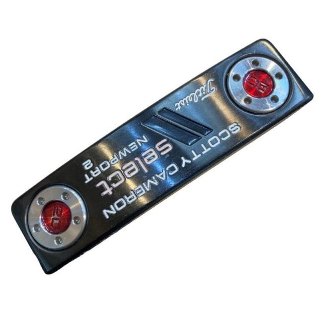 【中古】 タイトリスト SCOTTY CAMERON select NEWPORT 2 33インチ パター PT スチール (フレックスその他) メンズ 男性用 右利き 右用 Cランク ゴルフクラブ