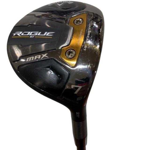 【中古】 キャロウェイ ROGUE ST MAX 7W フェアウェイウッド FW VENTUS 5 for CW(ROGUE ST FW) (フレックスR) メンズ 男性用 右利き 右用 Cランク ゴルフクラブ