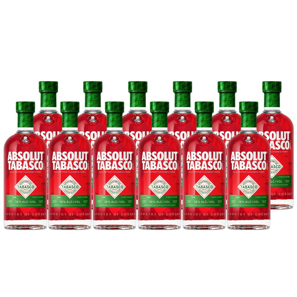 ウォッカ アブソルート タバスコ 750ml × 1ケース / 計12本 スウェーデン ペルノリカールジャパン
