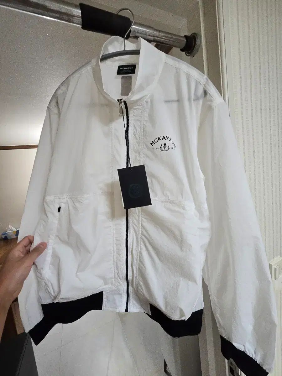 (新品)正規品 マックケイソン メンズ スタジアム 軽量 ジャケット (L 100)
