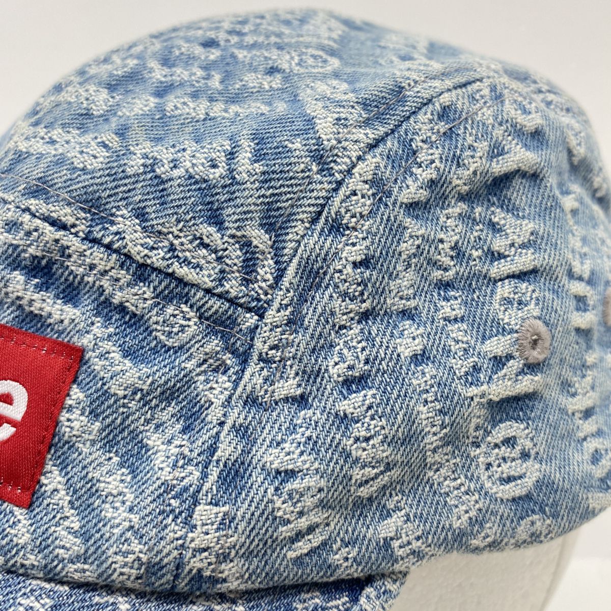 Supreme Circles Jacquard Denim Camp Cap シュプリーム キャンプ