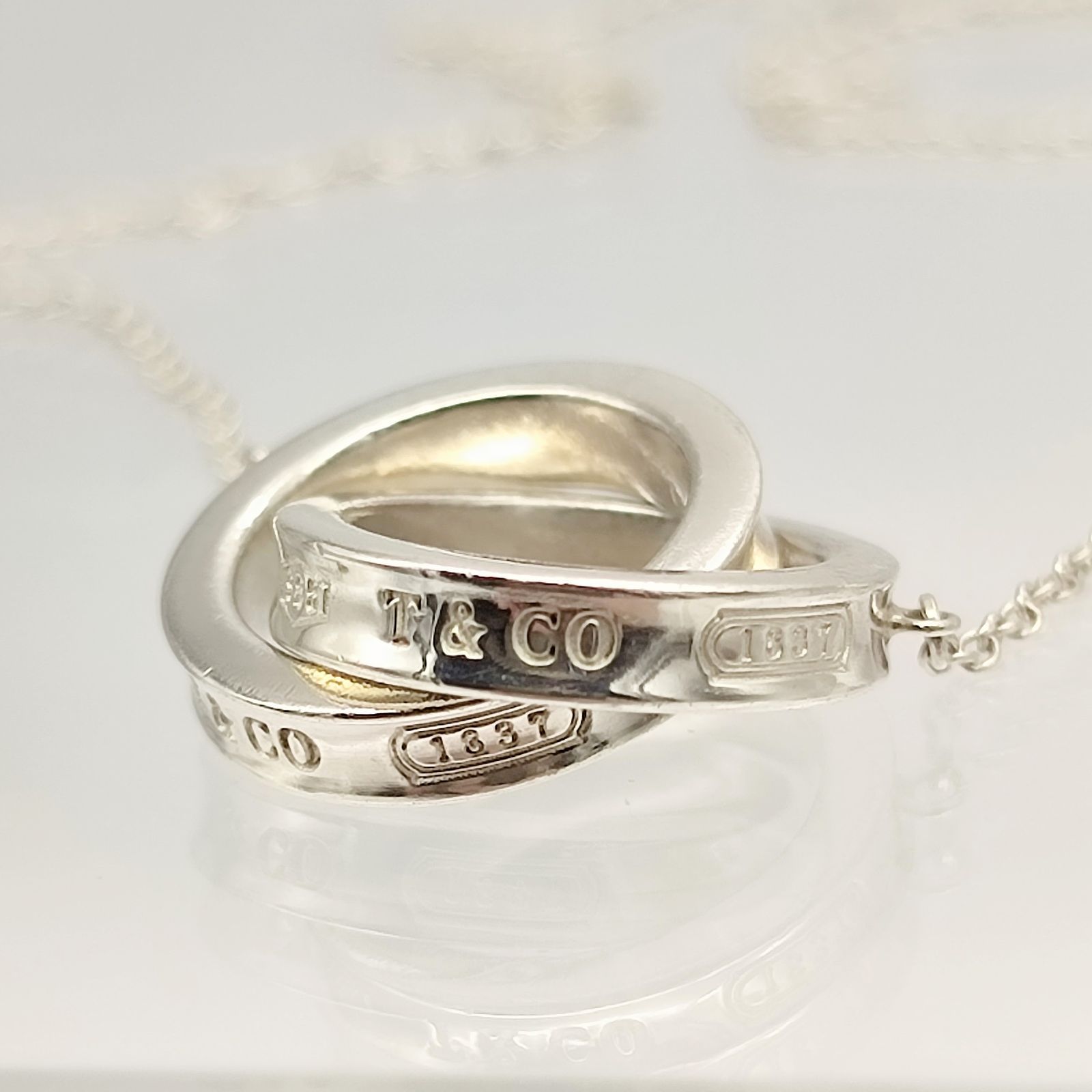 美品】TIFFANY ティファニー 1837 インターロッキングサークル
