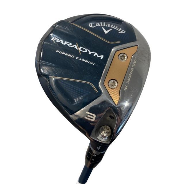 【中古】 キャロウェイ PARADYM 3W フェアウェイウッド FW VENTUS TR 5 for CW(PARADYM FW) (フレックスS) メンズ 男性用 右利き 右用 Cランク ゴルフクラブ
