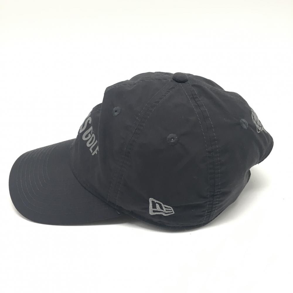 超美品】ビームスゴルフ×ニューエラ キャップ ダークグレー ロゴ