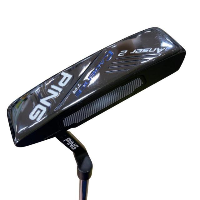 【中古】 ピン CADENCE TR Anser 2(青) 33インチ パター PT スチール (フレックスその他) メンズ 男性用 右利き 右用 Cランク ゴルフクラブ