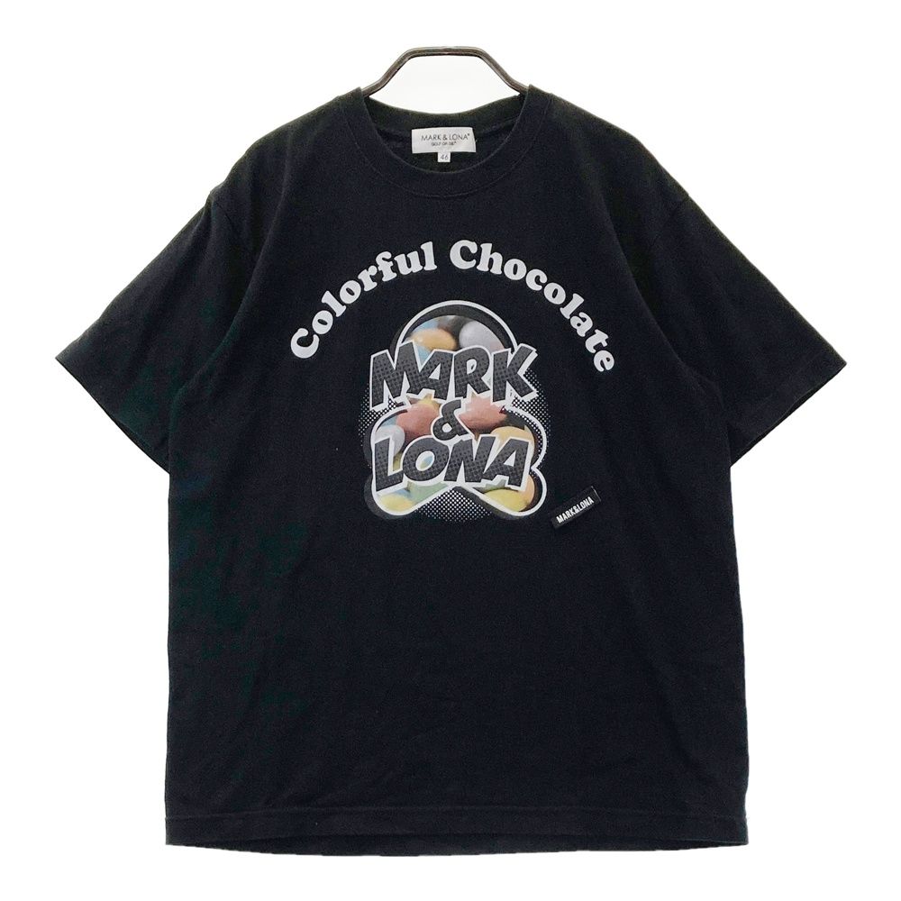 サイズ：46 MARK&LONA マークアンドロナ 2025年モデル 半袖Tシャツ ブラック系 [240101724964] ゴルフウェア メンズ ストスト