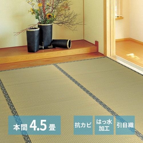 萩原 い草カーペット　白馬　本間4.5帖　-