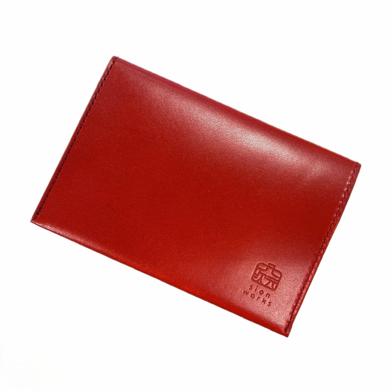 [sion works] 開けない 名刺入れ スライドサム50 / Slide Thumb 50 薄型 4mm 本革 1秒で取り出せる 50枚収納可 本革 レザー 栃木レザー メンズ レディース ユニセックス 日本製 国産 ハンドメイド ブランド おしゃれ 人 8,993円