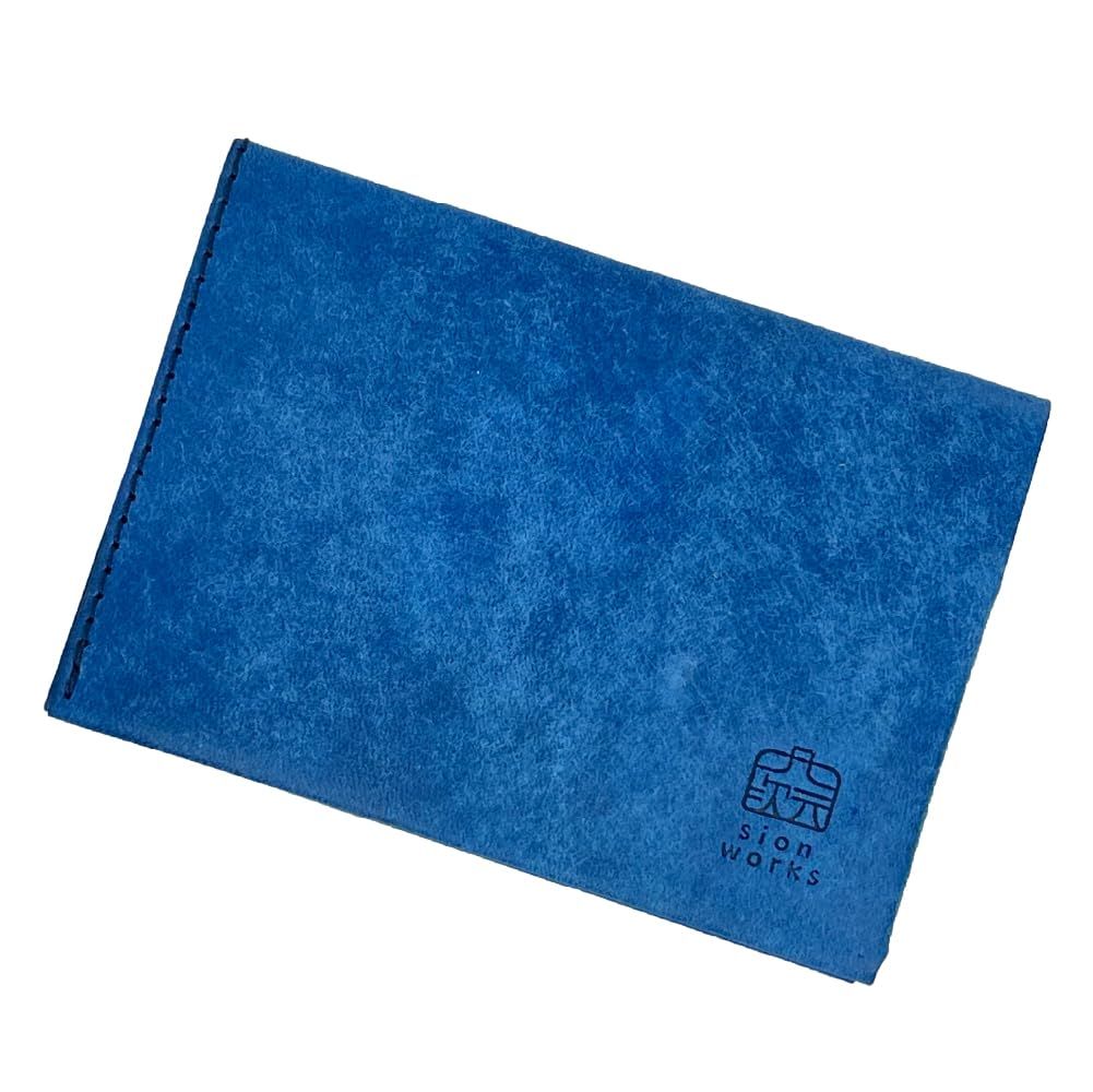 [sion works] 開けない 名刺入れ スライドサム 30 / Slide Thumb 30 薄型 4mm 本革 1秒で取り出せる 30枚収納可 本革 栃木レザー イタリアンレザー メンズ レディース ユニセックス 日本製 国産 ハンドメイド ブランド 7,777円