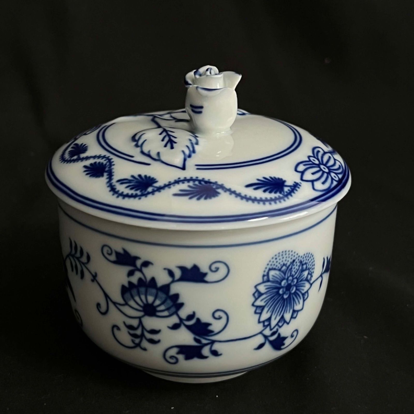 T ZWIEBELMUSTER まとめ6点 美品 ブルーオニオン シュガーポット 湯呑