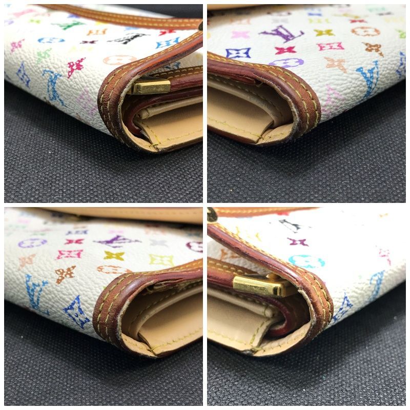 LOUIS VUITTON ルイヴィトン 長財布 モノグラム マルチカラー ホワイト